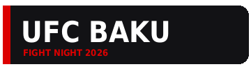 UFC Baku 2026